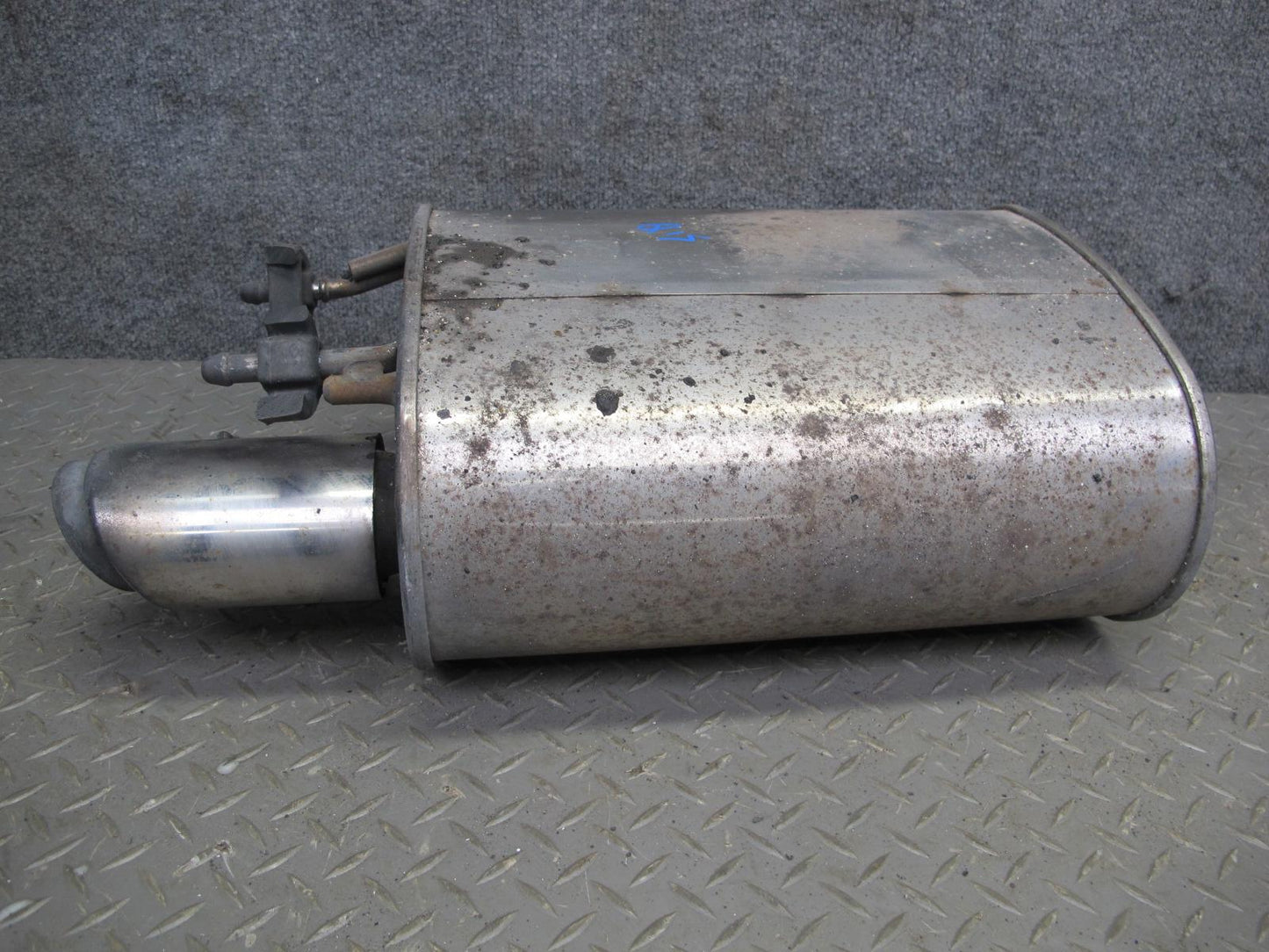 10-15 Lexus IS250 Convertible Rear Right Passenger Side Exhaust Muffler OEM
