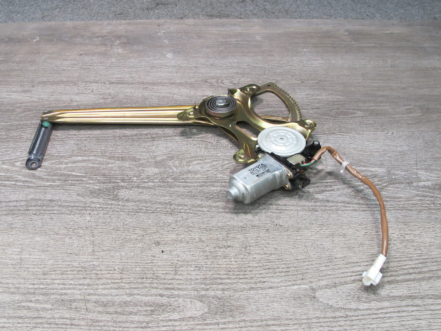 95-97 Toyota Celsior Lexus LS400 Rear Left Door Window Regulator w Motor OEM