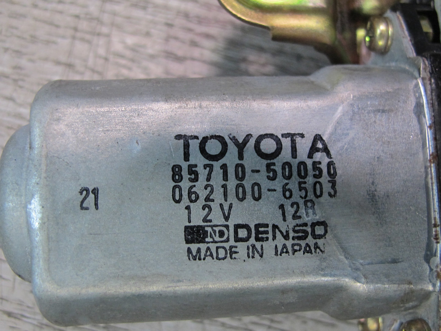 95-97 Toyota Celsior Lexus LS400 Rear Left Door Window Regulator w Motor OEM