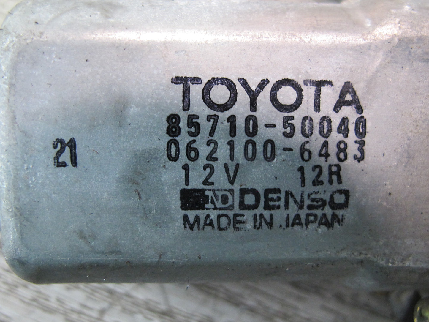 95-97 Toyota Celsior Lexus LS400 Front Right Door Window Regulator w Motor OEM