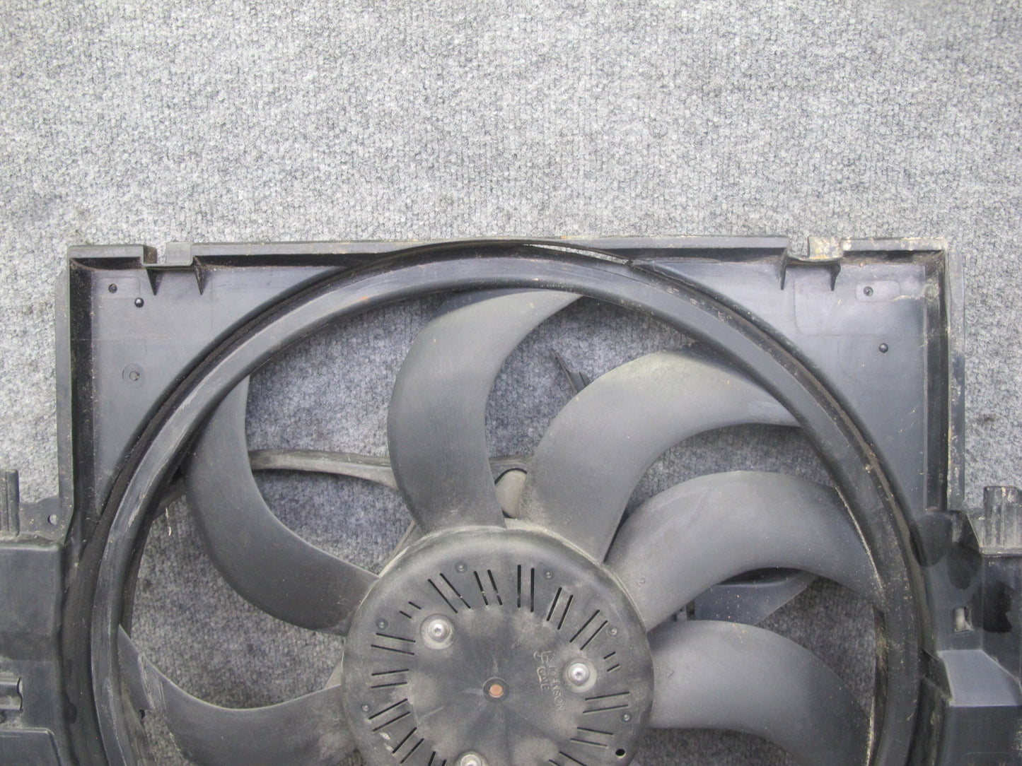 12-15 BMW F30 335i 600W Radiator Electric Cooling Fan 7640511 OEM