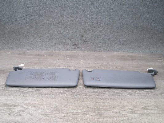95-97 Toyota Celsior Lexus LS400 UCF20 Front Left & Right Sun Visor Set Gray OEM