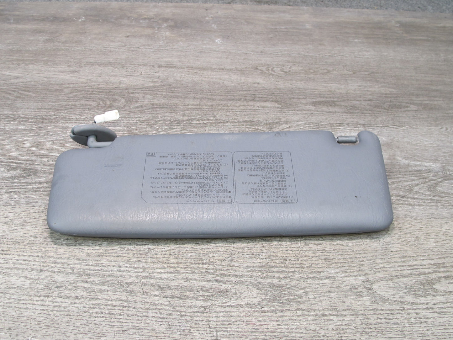 95-97 Toyota Celsior Lexus LS400 UCF20 Front Left & Right Sun Visor Set Gray OEM
