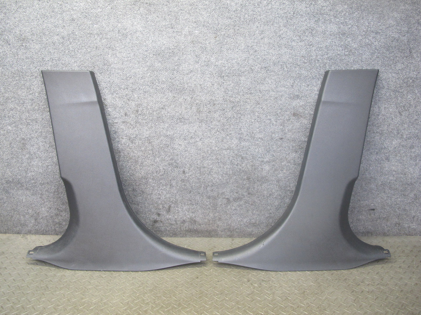 12-16 BMW F30 Sedan Set of 2 Left & Right Lower B Pillar Trim Cover Panel OEM
