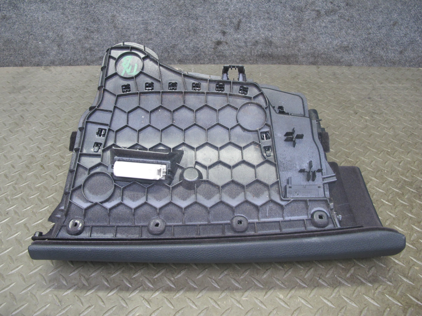 12-18 BMW F30 335I Dash Right Glove Box Compartment Storage Black 9228283 OEM