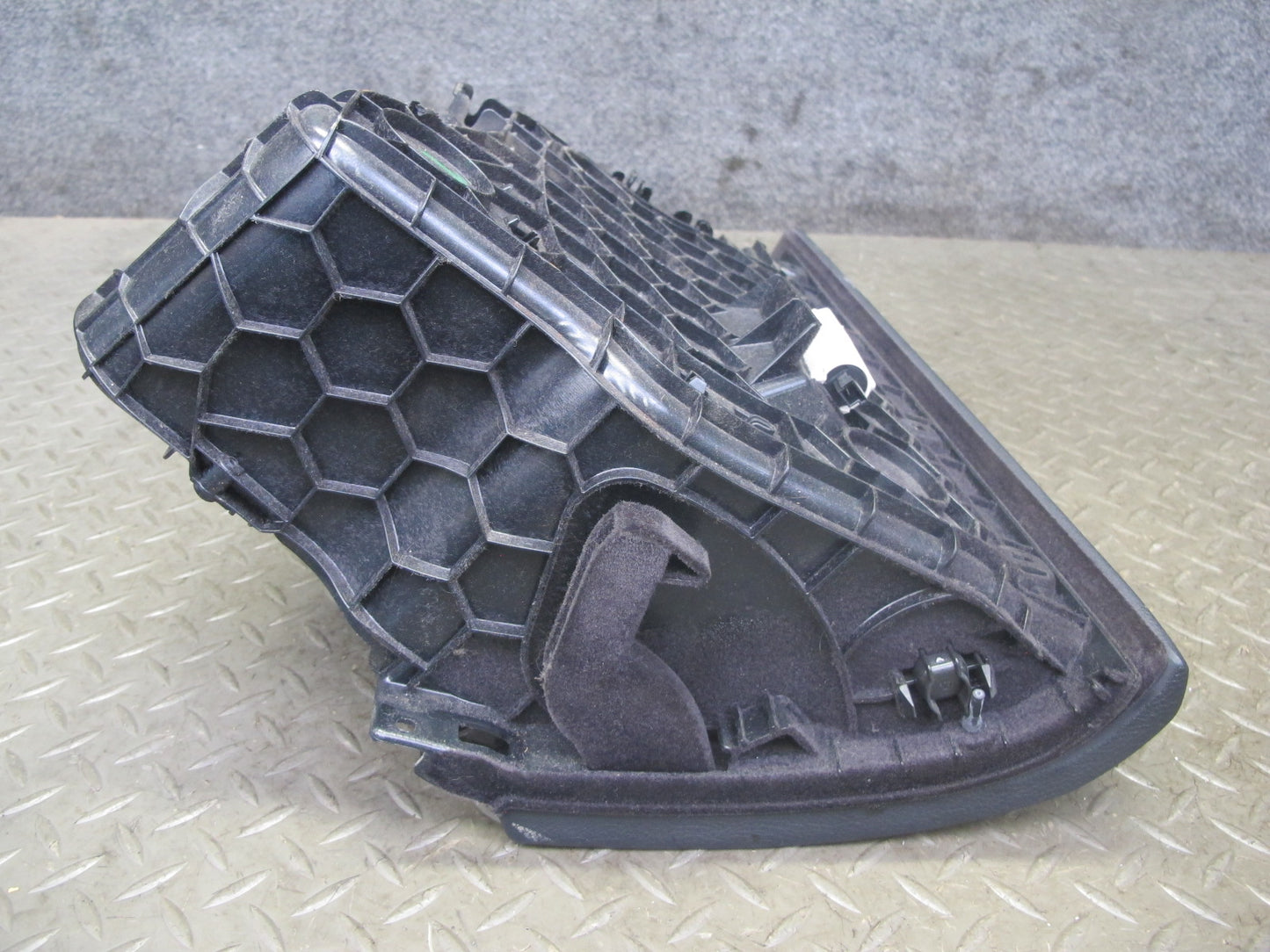 12-18 BMW F30 335I Dash Right Glove Box Compartment Storage Black 9228283 OEM