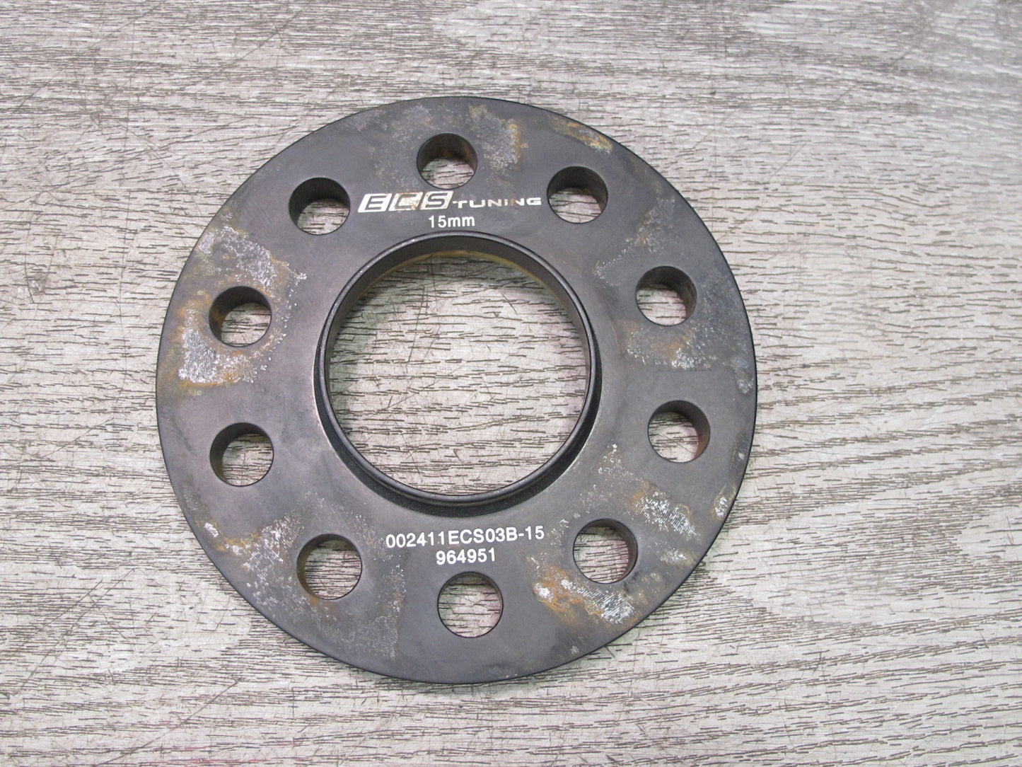 Set of 4 Front 15mm & Rear 20mm ECS Tuning Wheel Spacer