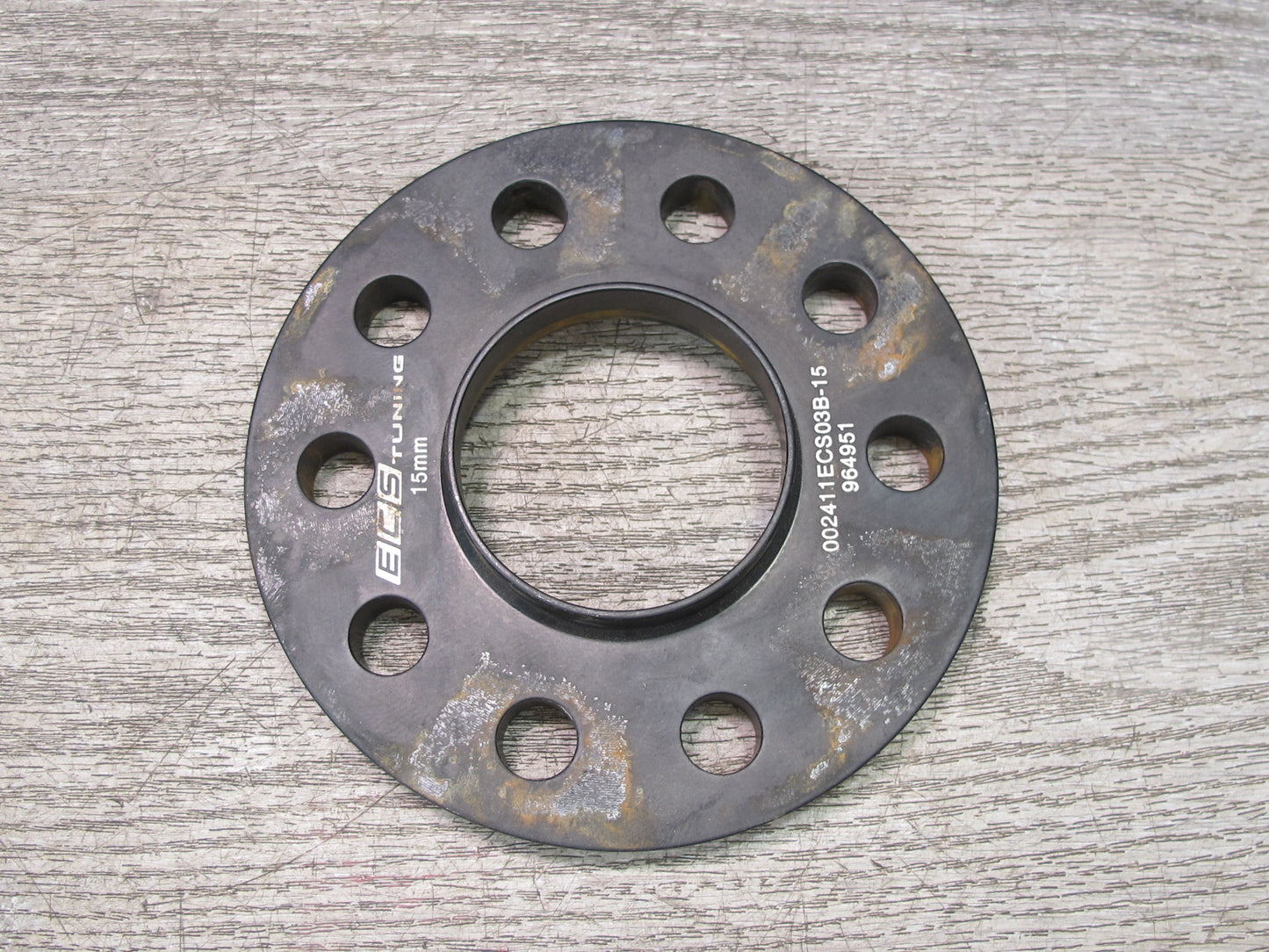 Set of 4 Front 15mm & Rear 20mm ECS Tuning Wheel Spacer