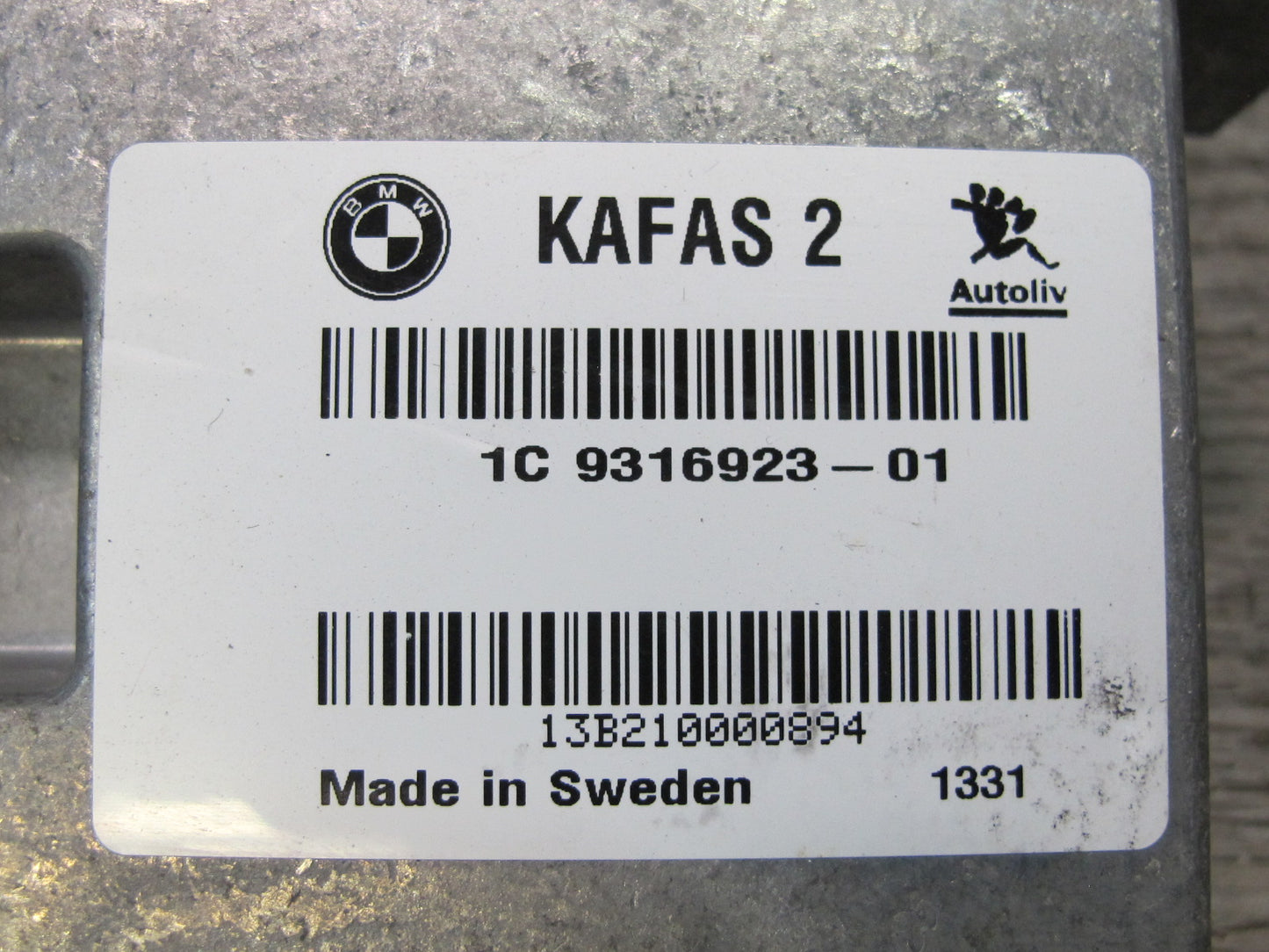 2014-2018 BMW F12 F13 F06 M6 Kafas 2 Lane Departure Camera Control Module Unit