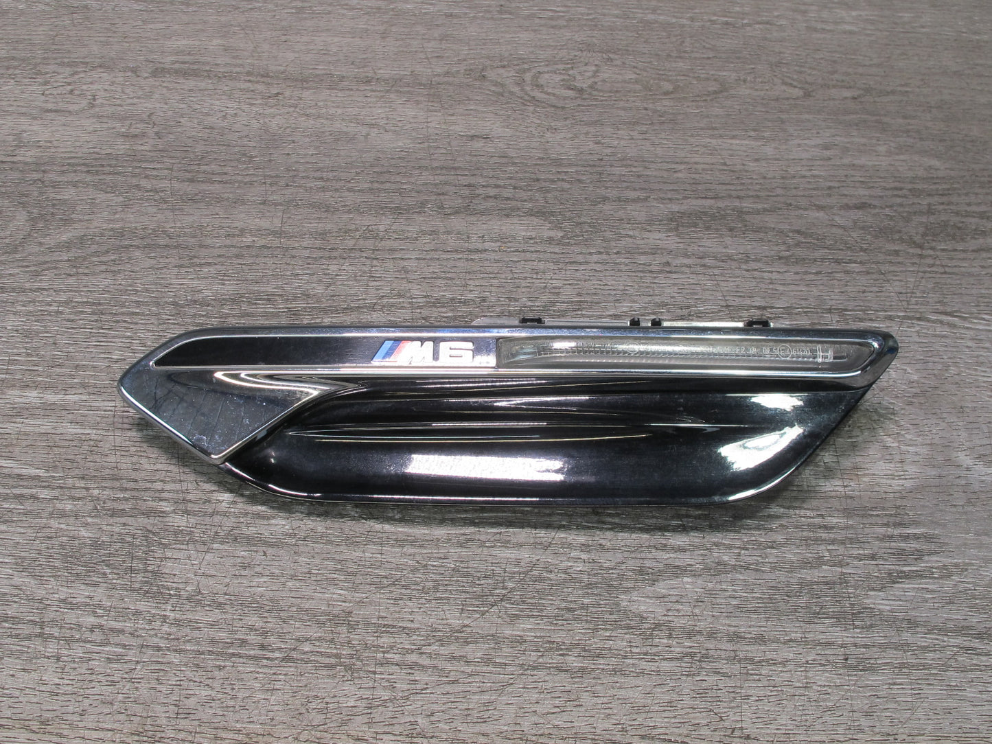 2012-2018 BMW F12 F13 M6 S63T Left Driver Side Fender Turn Signal Light Trim