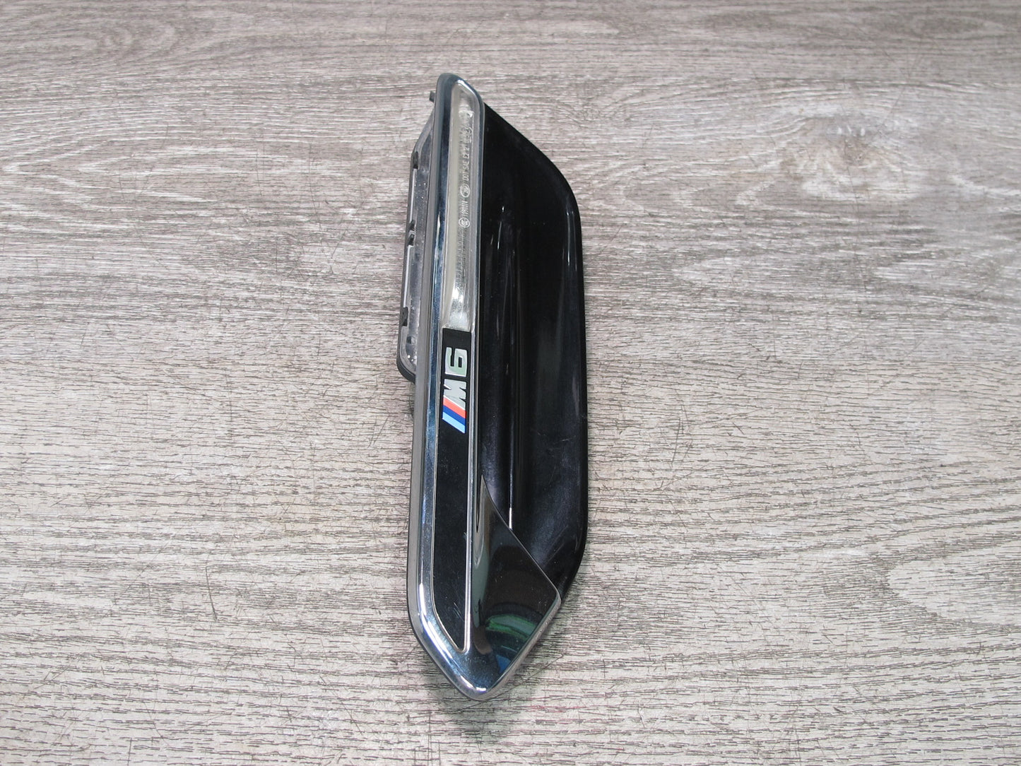 2012-2018 BMW F12 F13 M6 S63T Left Driver Side Fender Turn Signal Light Trim