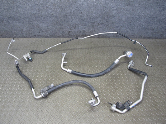 02-10 Lexus Z40 SC430 Set of 4 A/C Air Condition Hose Pipe Line OEM