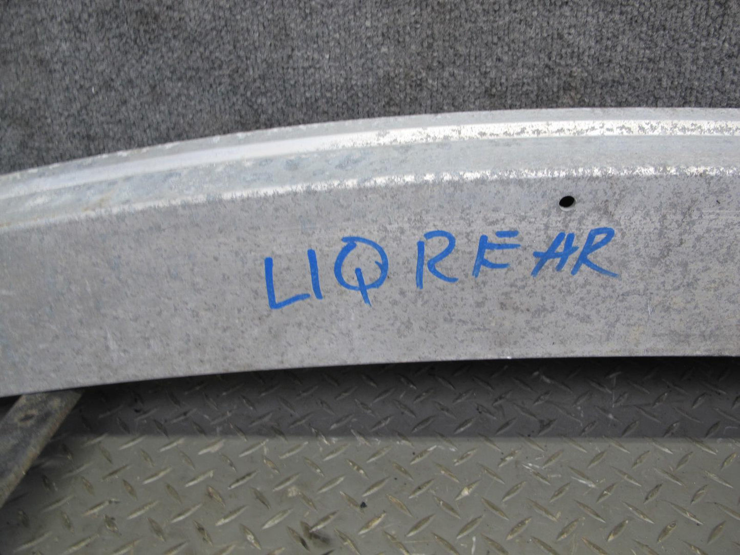 2013-2015 Infiniti JX35 QX60 Rear Bumper Crash Impact Reinforcement Bar w Foam