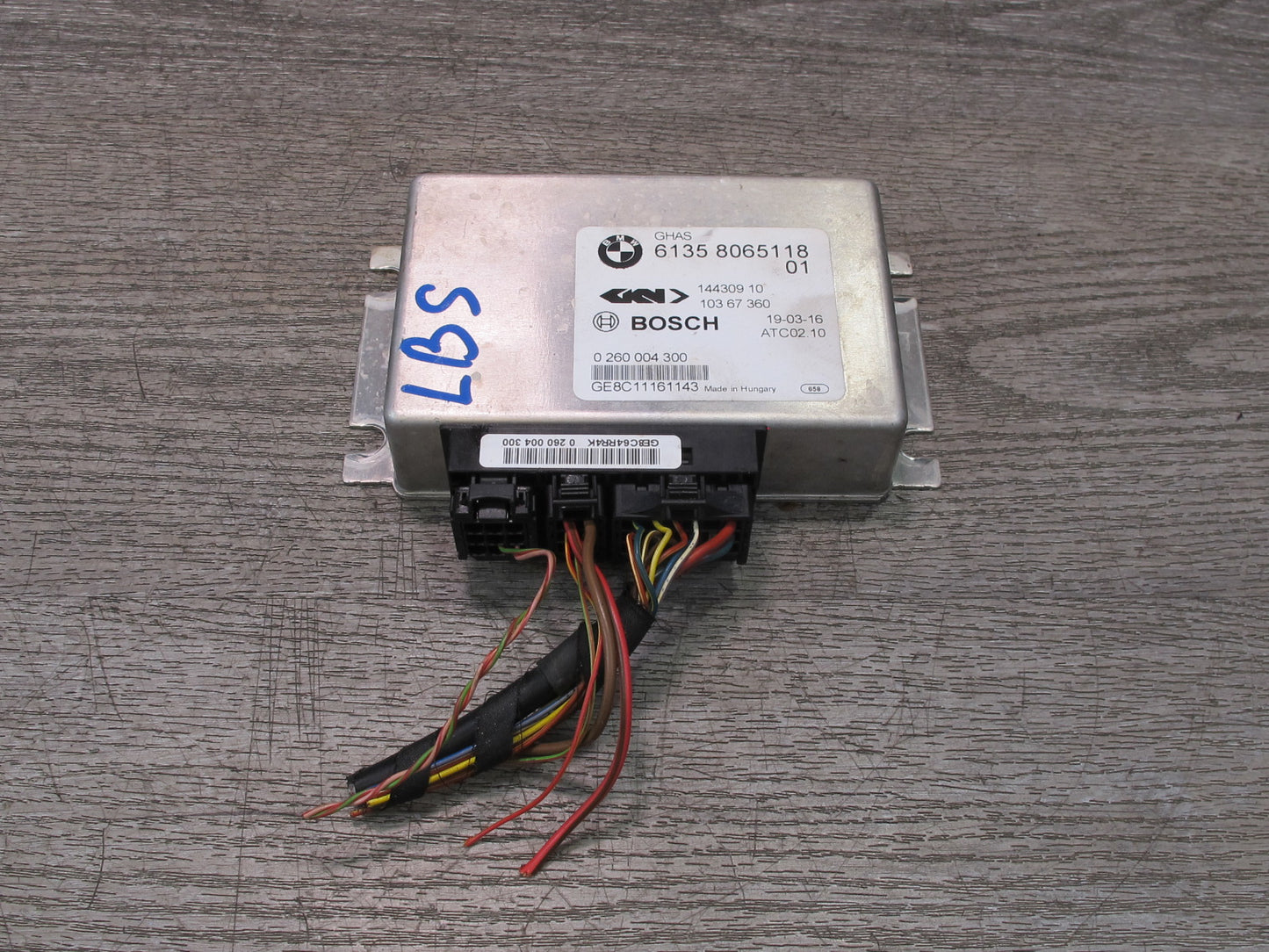 2012-2018 BMW F12 F13 F06 M6 Rear Differential Lock Control Module Unit