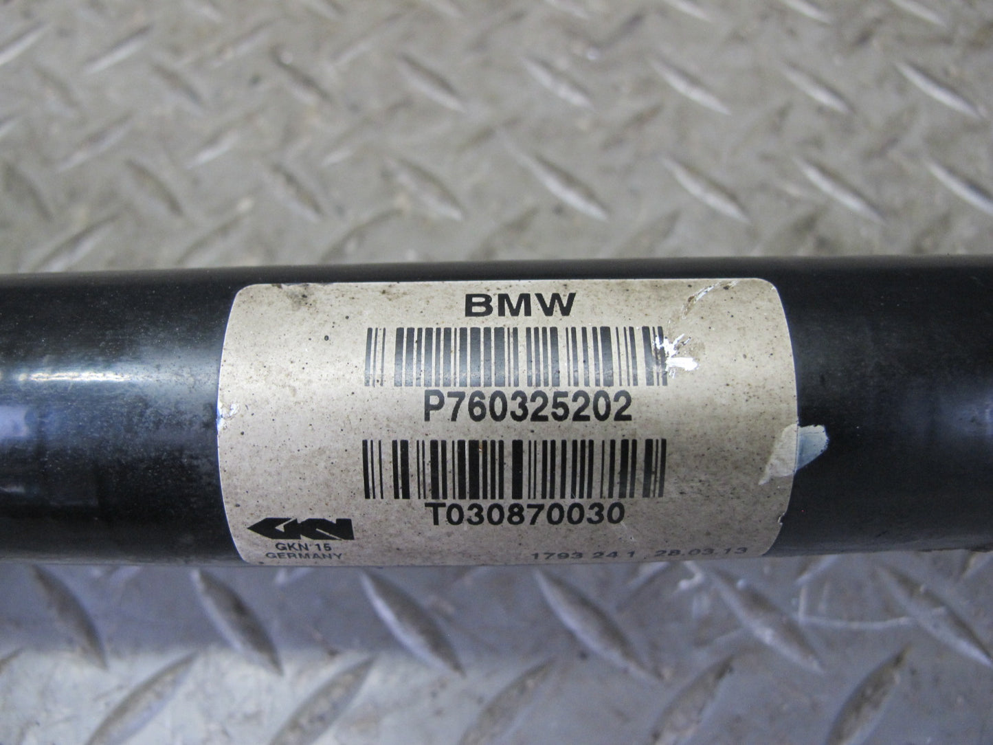 2010-2014 BMW E71 X6M AWD Rear Right Suspension Axle Shaft 7603252