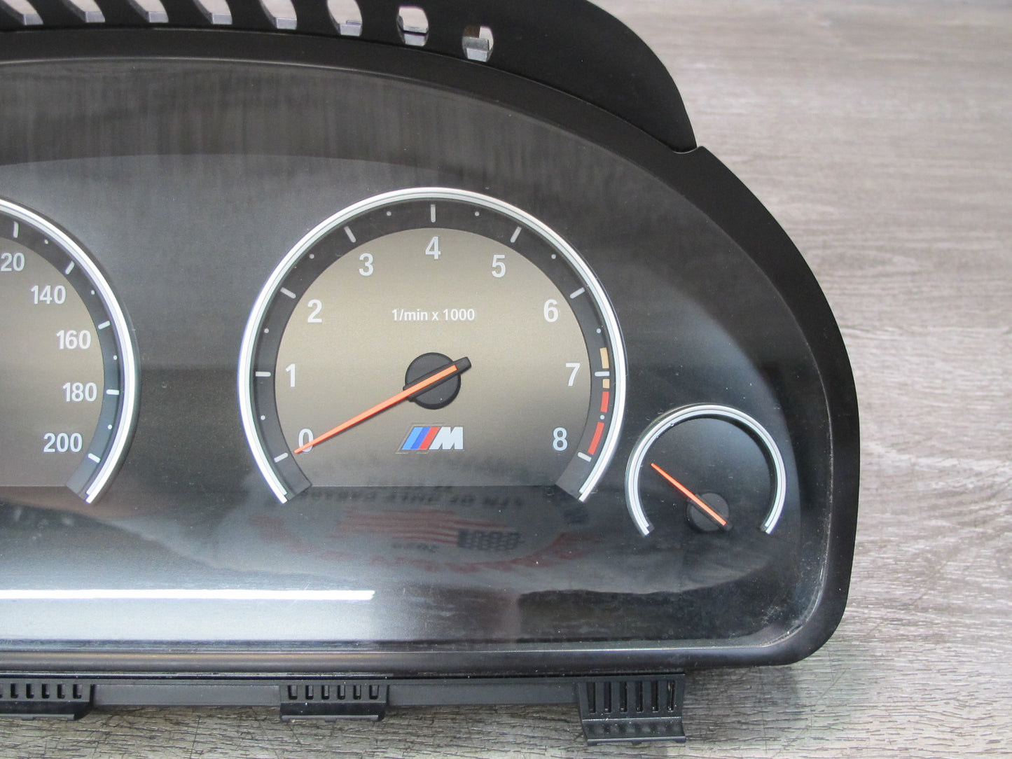 2013-2018 BMW F12 F13 M6 S63T  MPH Speedometer Instrument Gauge Cluster