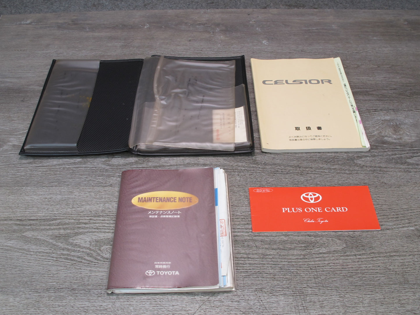 1997 Toyota Celsior UCF20 Owner Operator User Guide Manual Book Set w Case OEM