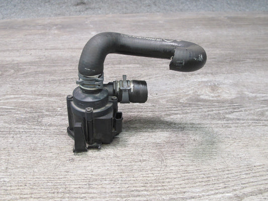 13-16 Audi S4 B8 Engine Auxiliary Coolant Water Pump w Hose OEM