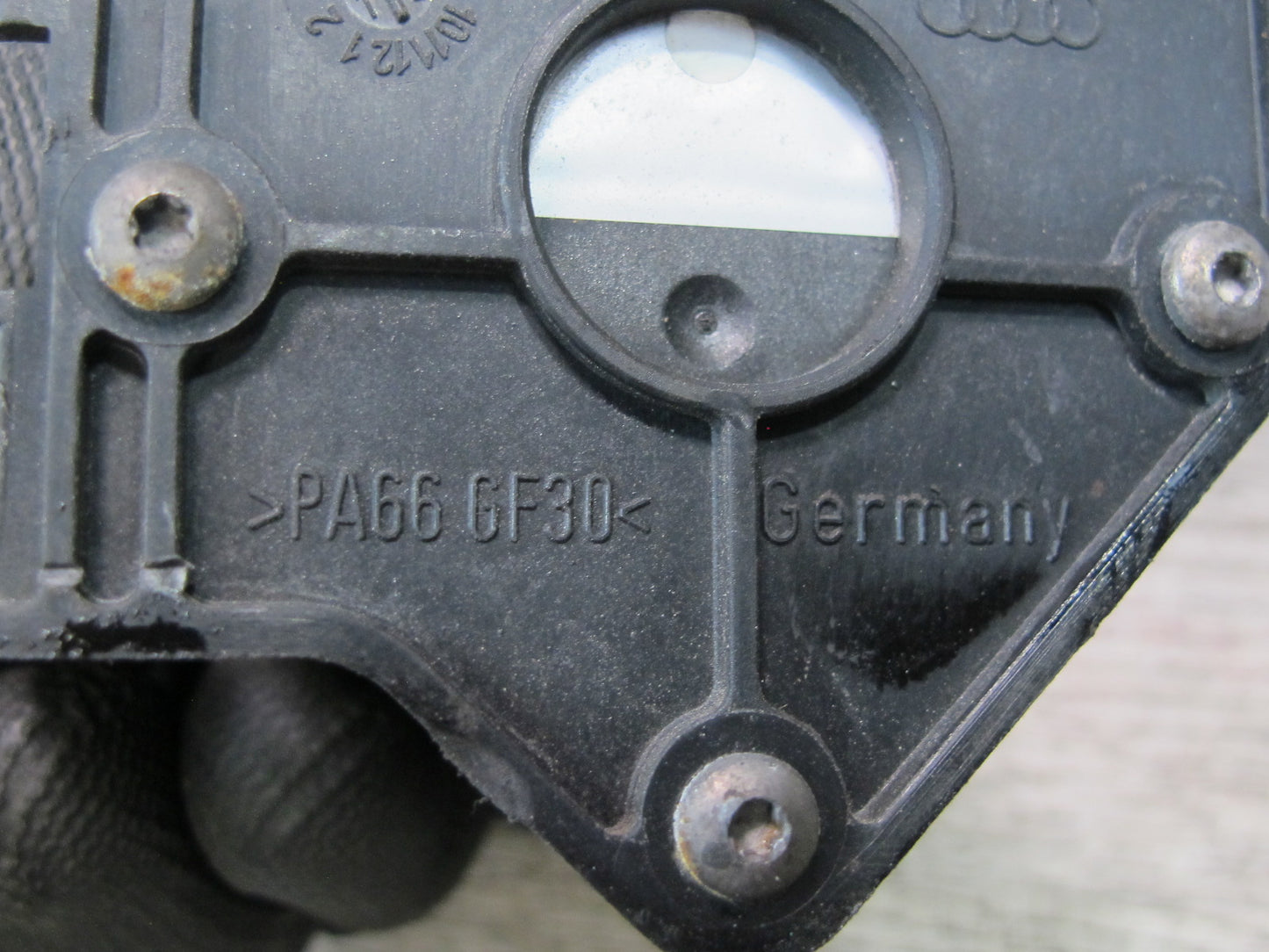 13-16 Audi S4 B8 Engine Auxiliary Coolant Water Pump w Hose OEM