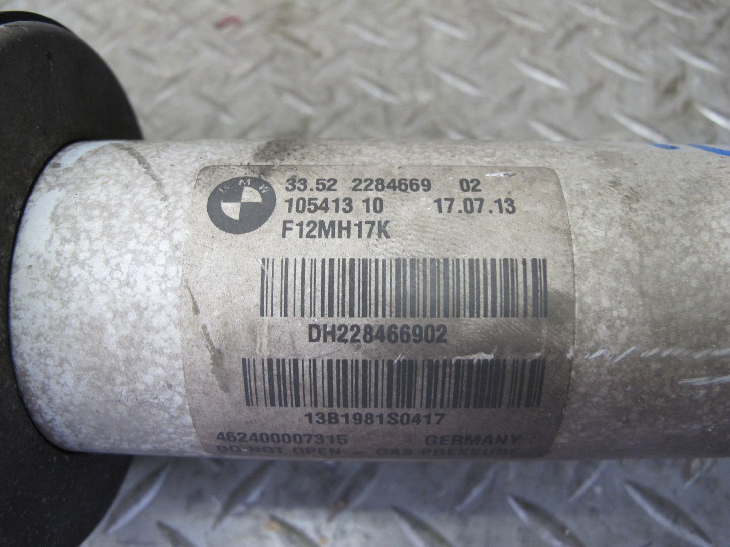 2012-2018 BMW F12 M6 S63T Rear Left Side Strut Shock Absorber W/ Spring Assy