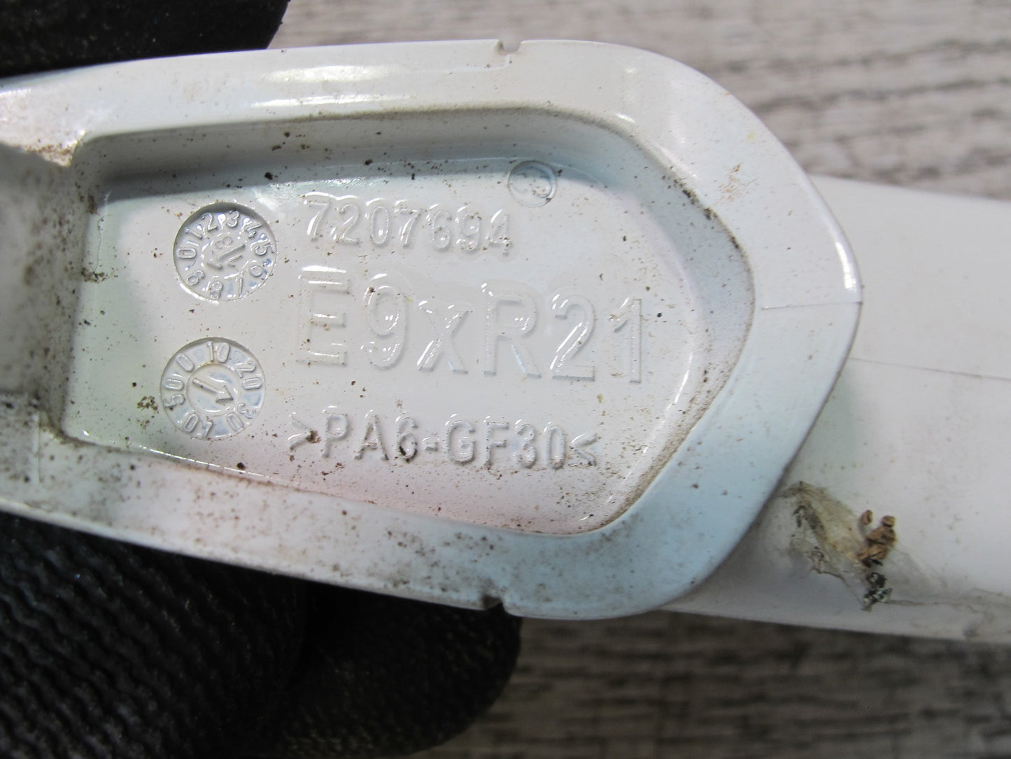 11-17 BMW F25 X3 Front Left Door Exterior Handle w Lock Cylinder OEM