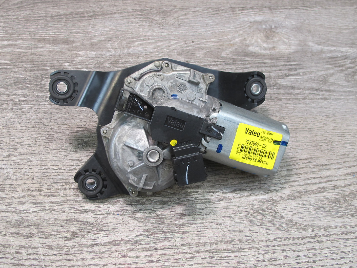 11-17 BMW F25 X3 Rear Liftgate Tailgate Wiper Motor 7237062 OEM