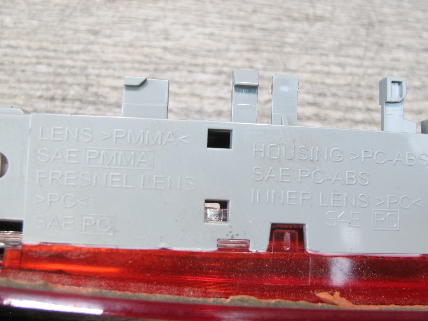 11-17 BMW F25 X3 Rear Third Brake Light Lamp OEM