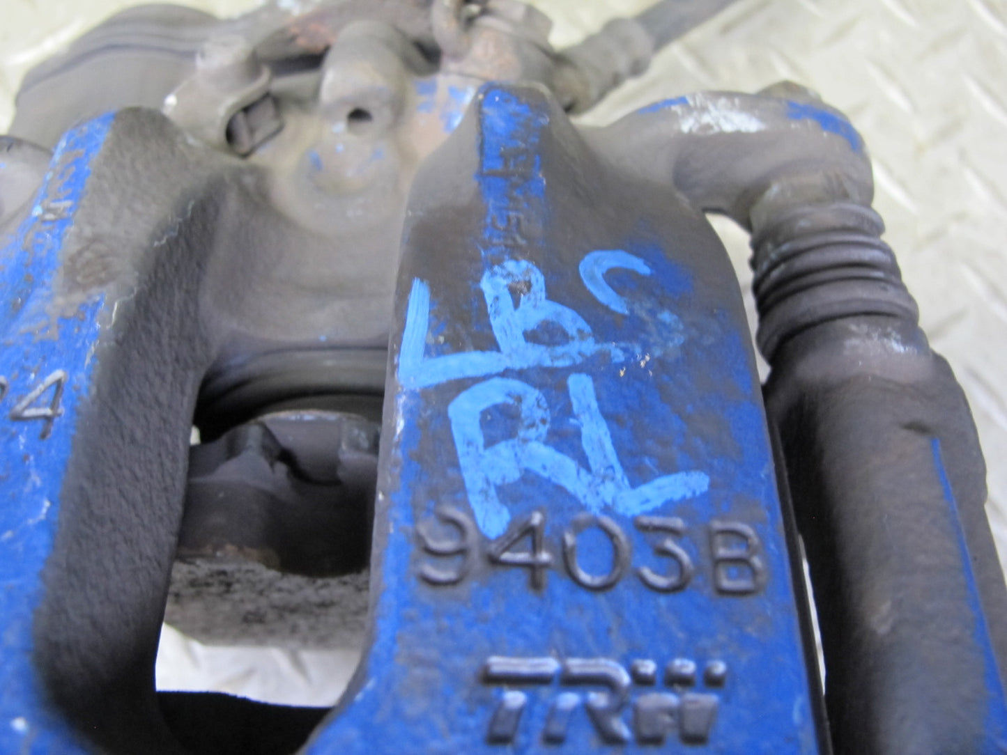 2012-2018 BMW F12 F13 M6 S63T Rear Left Driver Side Brake Caliper Assembly