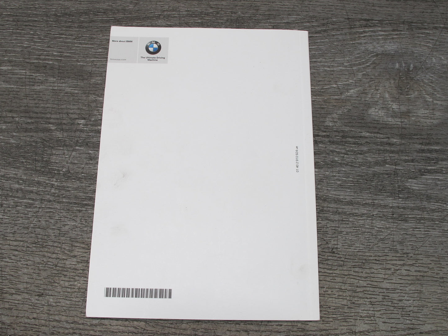 2014 BMW F25 X3 Owners User Operator Guide Manual Book Set w Case OEM