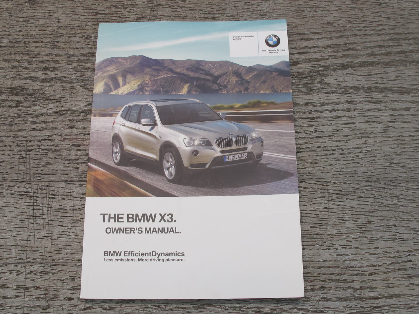 2014 BMW F25 X3 Owners User Operator Guide Manual Book Set w Case OEM
