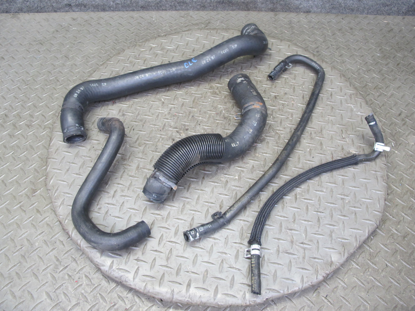 1998 Chevrolet Corvette C5 5.7L LS1 Engine Coolant Hose Pipe Line Set OEM