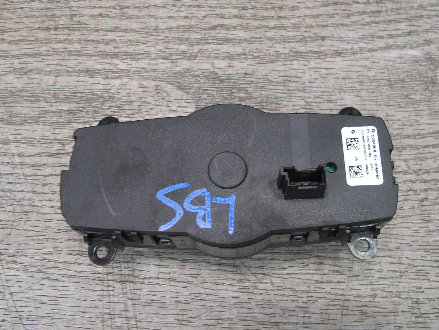 2012-2015 BMW F12 F13 F06 M6 Dash Headlight Fog Lamp Dimmer Control Switch