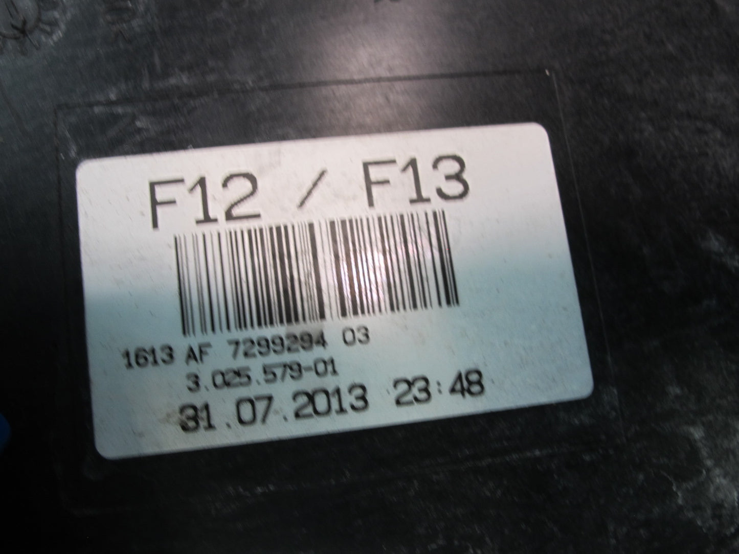 2012-2018 BMW F12 F13 M6 Emission Fuel Vapor Evaporator Charcoal Canister