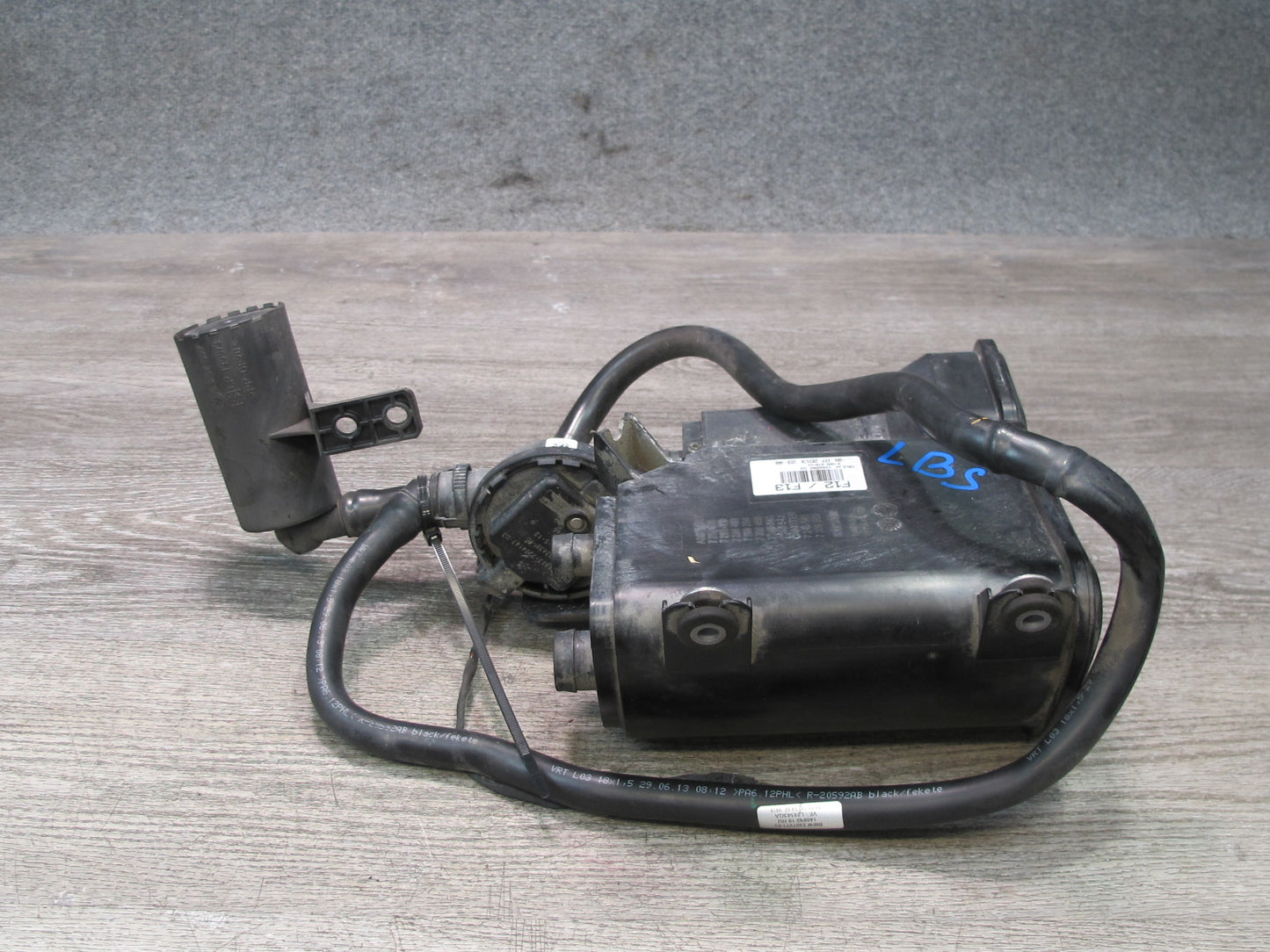 2012-2018 BMW F12 F13 M6 Emission Fuel Vapor Evaporator Charcoal Canister