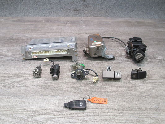 2004 Lexus UCF30L LS430 ECM ECU Ignition Module Glove Trunk Door Lock KEY Set