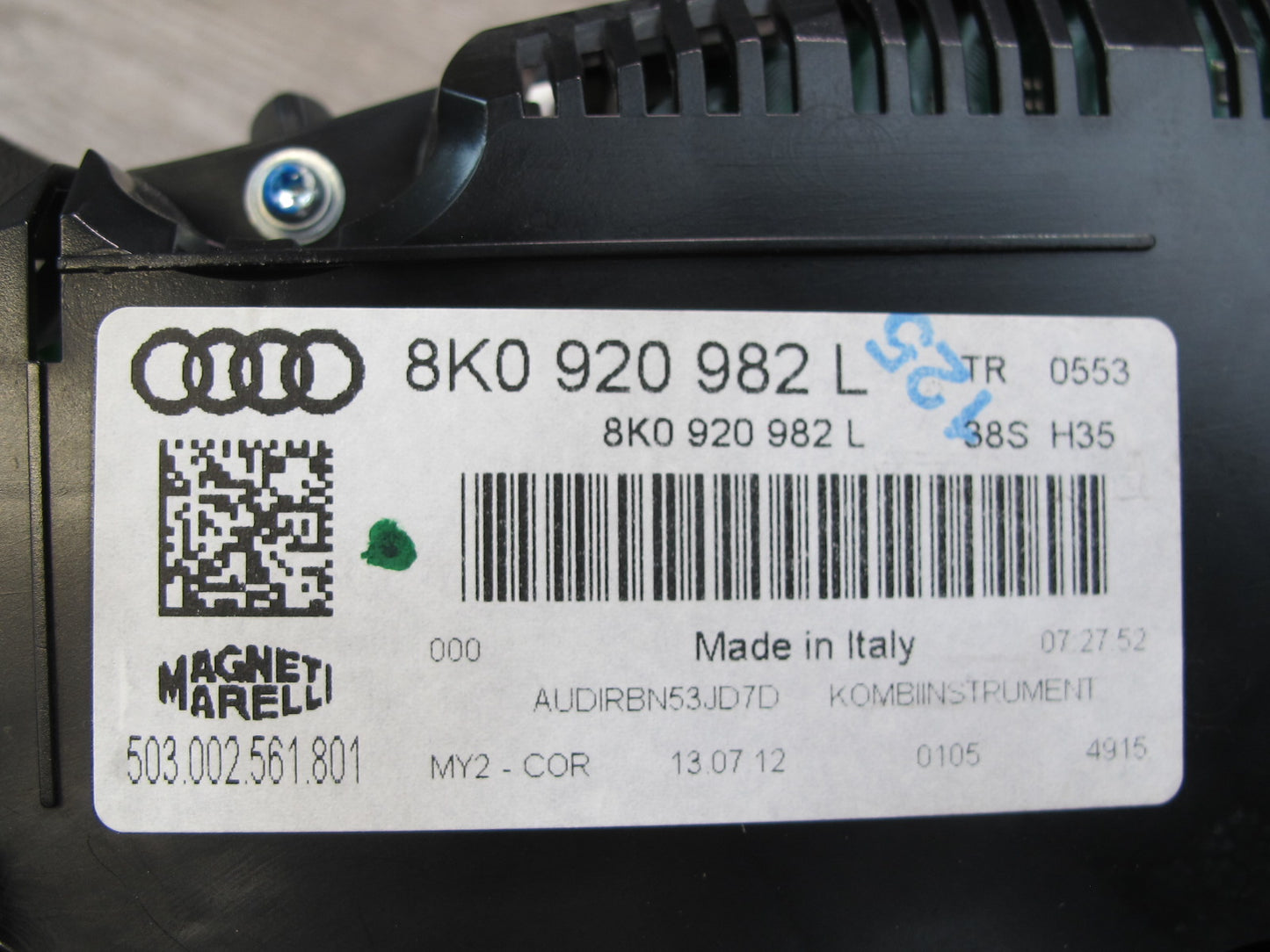 2013 Audi B8 S4 3.0L Xgxc AWD Engine ECU DME Speedo Body Module Lock KEY Set