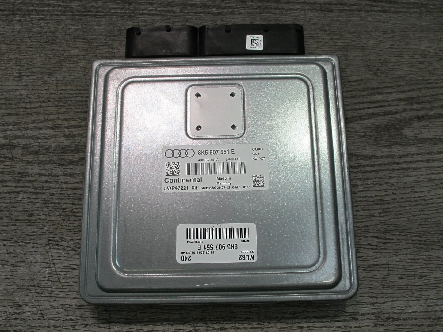 2013 Audi B8 S4 3.0L Xgxc AWD Engine ECU DME Speedo Body Module Lock KEY Set