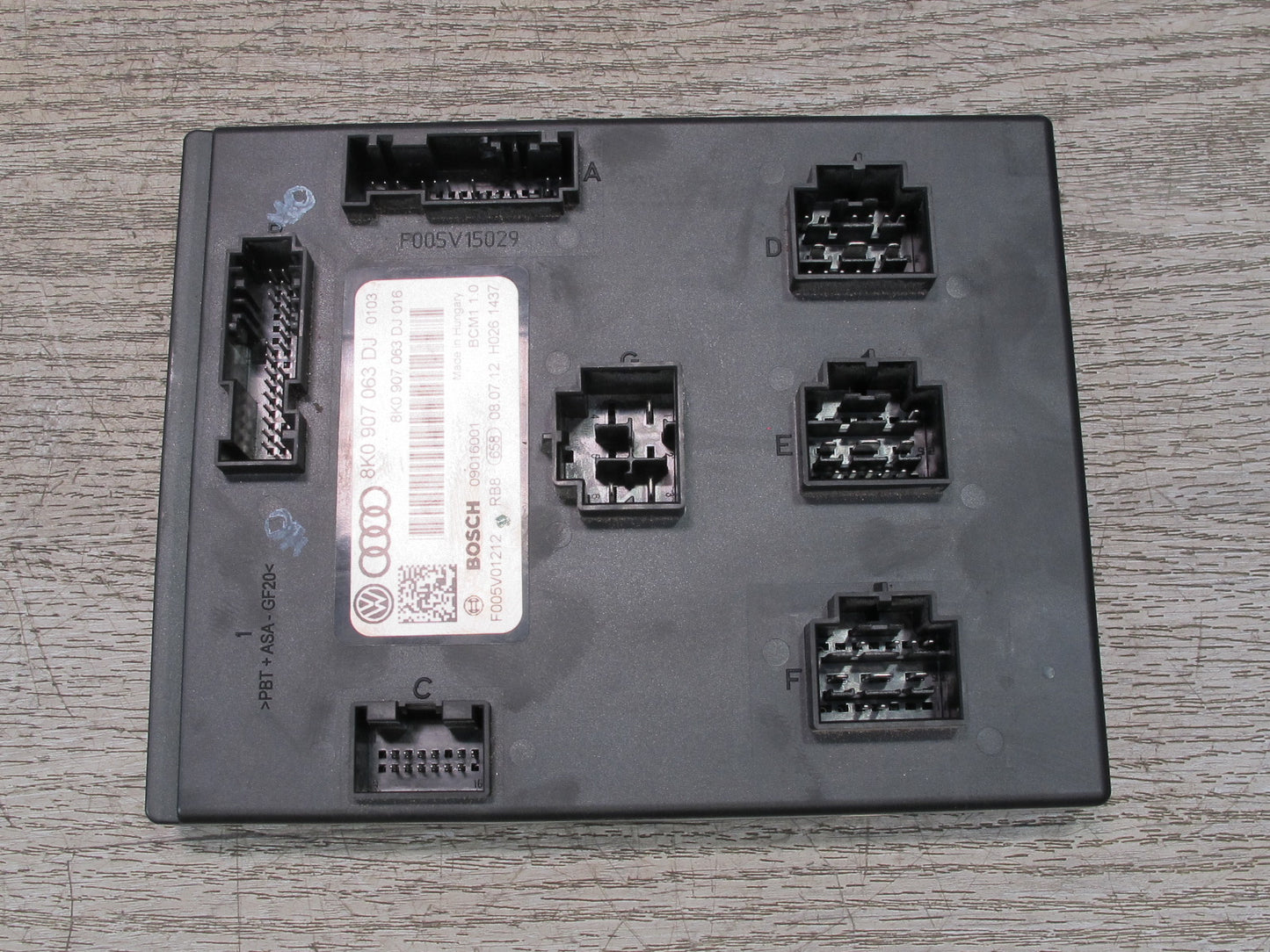 2013 Audi B8 S4 3.0L Xgxc AWD Engine ECU DME Speedo Body Module Lock KEY Set