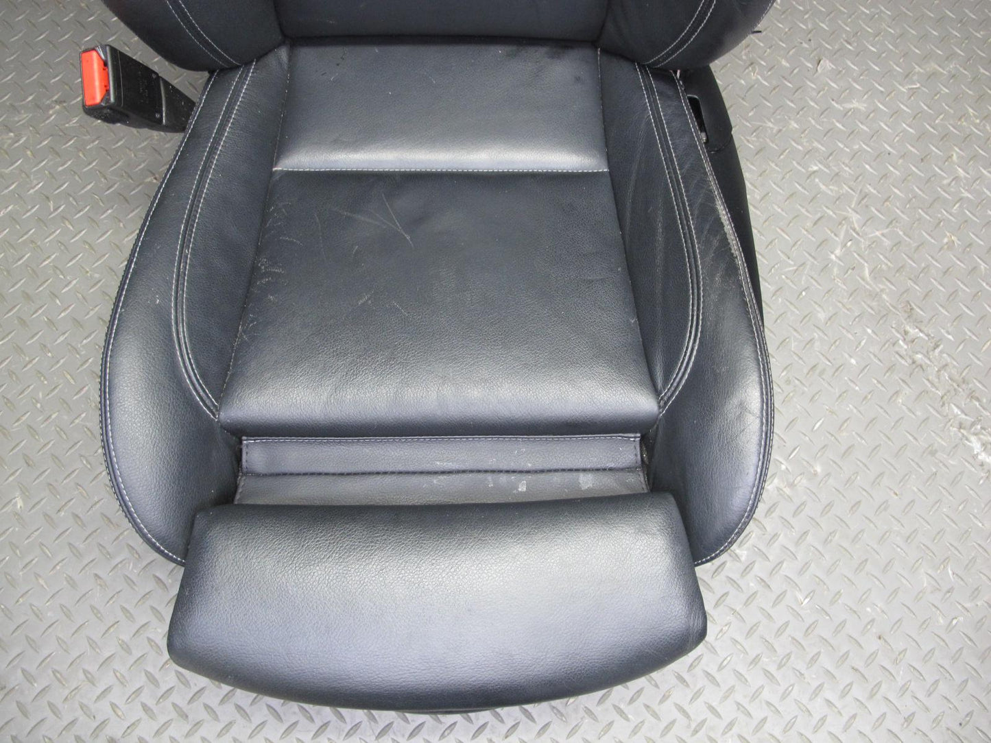 11-17 BMW F25 X3 Front & Rear Sport Heated Leather Seat Set Black OEM