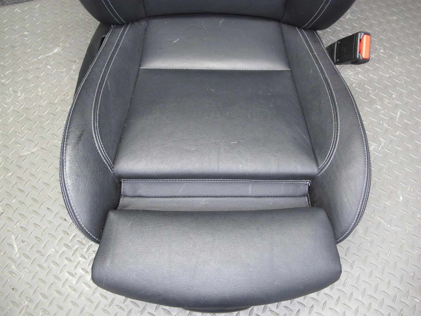 11-17 BMW F25 X3 Front & Rear Sport Heated Leather Seat Set Black OEM