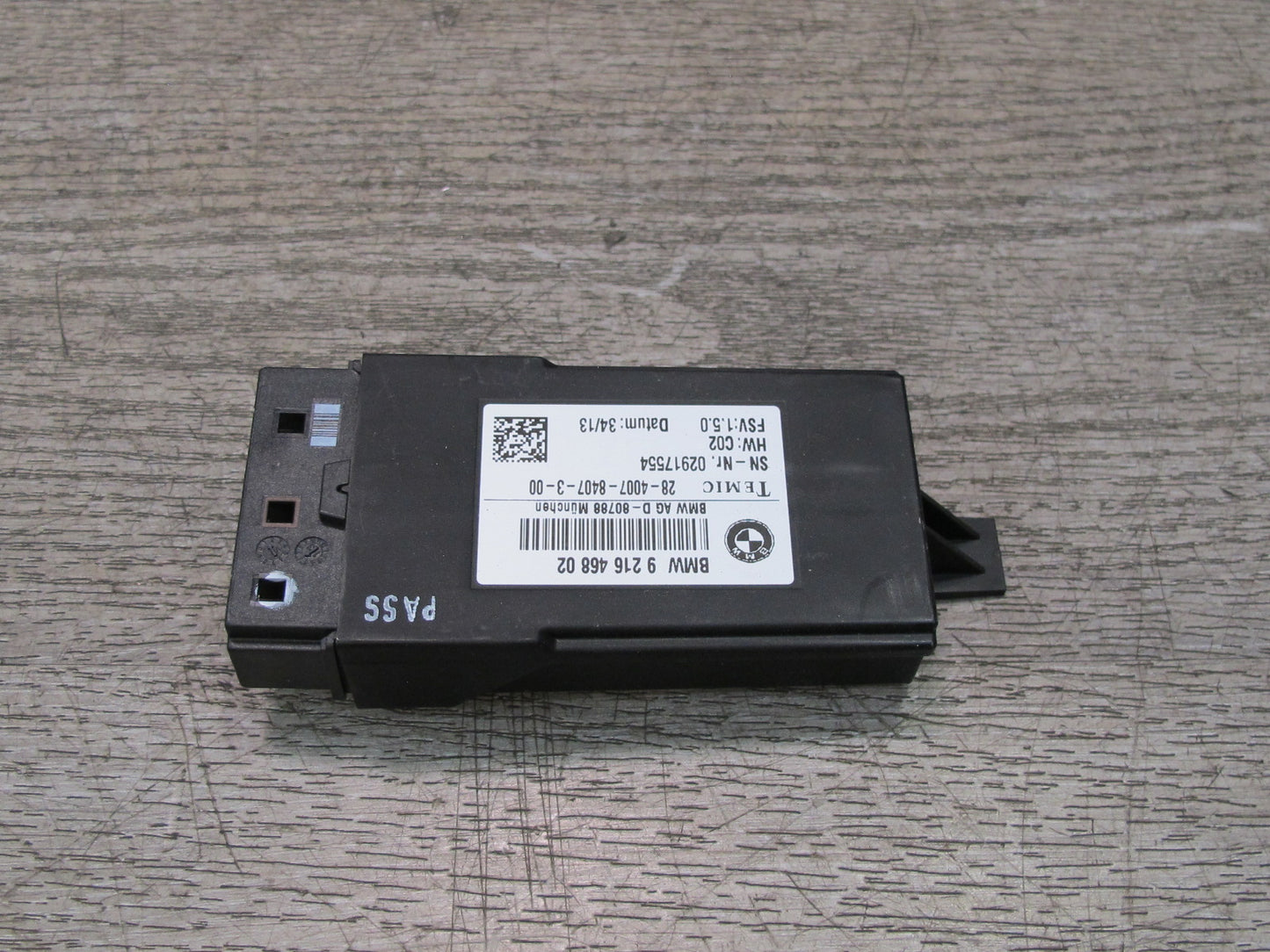 11-17 BMW F07 F10 F11 F25 X3 Heated Seat Control Module 9216468 OEM