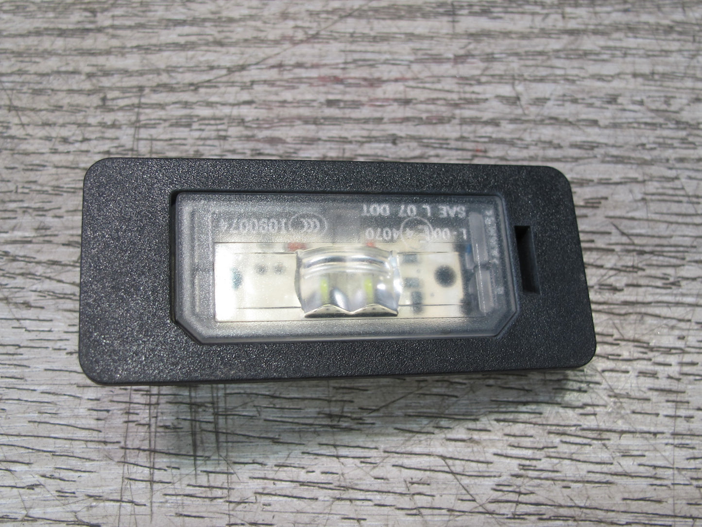 11-17 BMW F25 X3 Set of 2 Rear Left & Right License Plate LED Light Lamp OEM