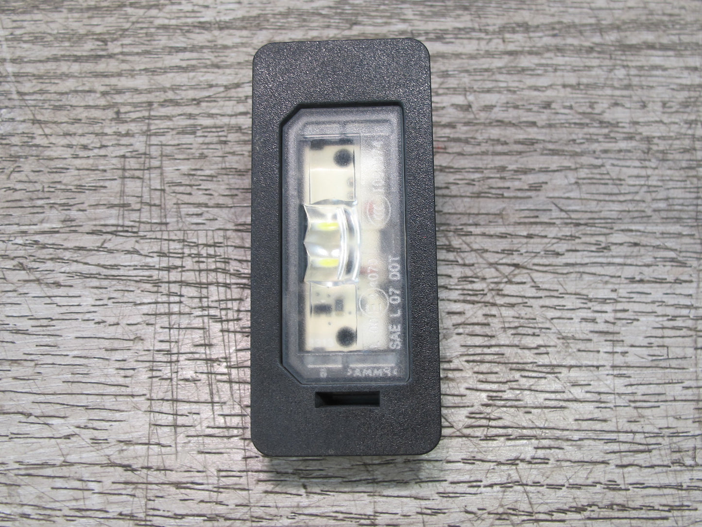 11-17 BMW F25 X3 Set of 2 Rear Left & Right License Plate LED Light Lamp OEM
