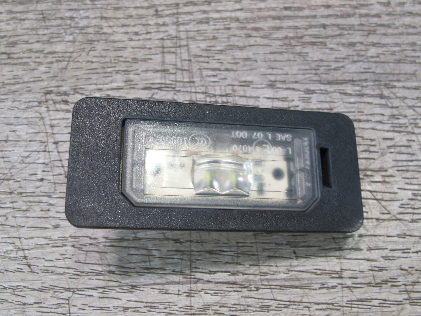 11-17 BMW F25 X3 Set of 2 Rear Left & Right License Plate LED Light Lamp OEM