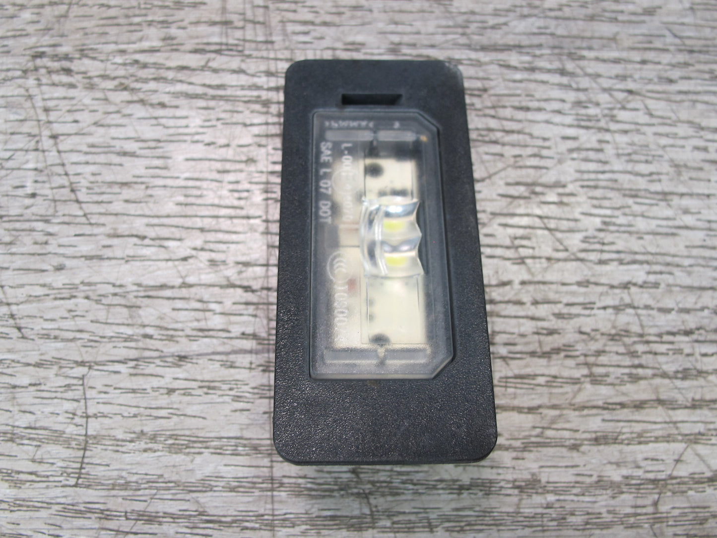 11-17 BMW F25 X3 Set of 2 Rear Left & Right License Plate LED Light Lamp OEM