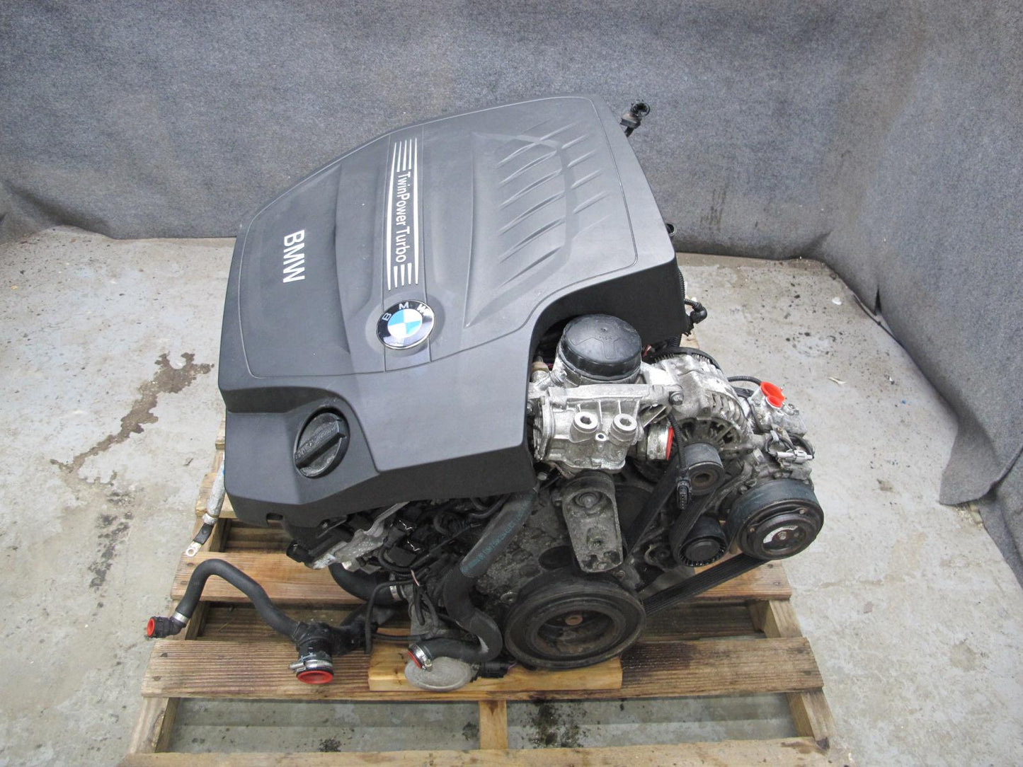 11-13 BMW F30 F31 F34 335i 3.0L N55B30A RWD Twin Power Engine Motor w Turbo 91k