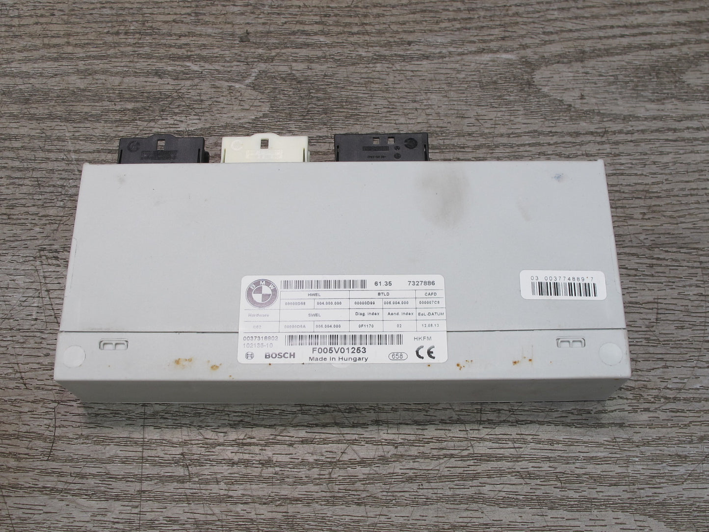 11-17 BMW F07 F10 F25 X3 Rear Tailgate Trunk Lid Control Module 7327886 OEM