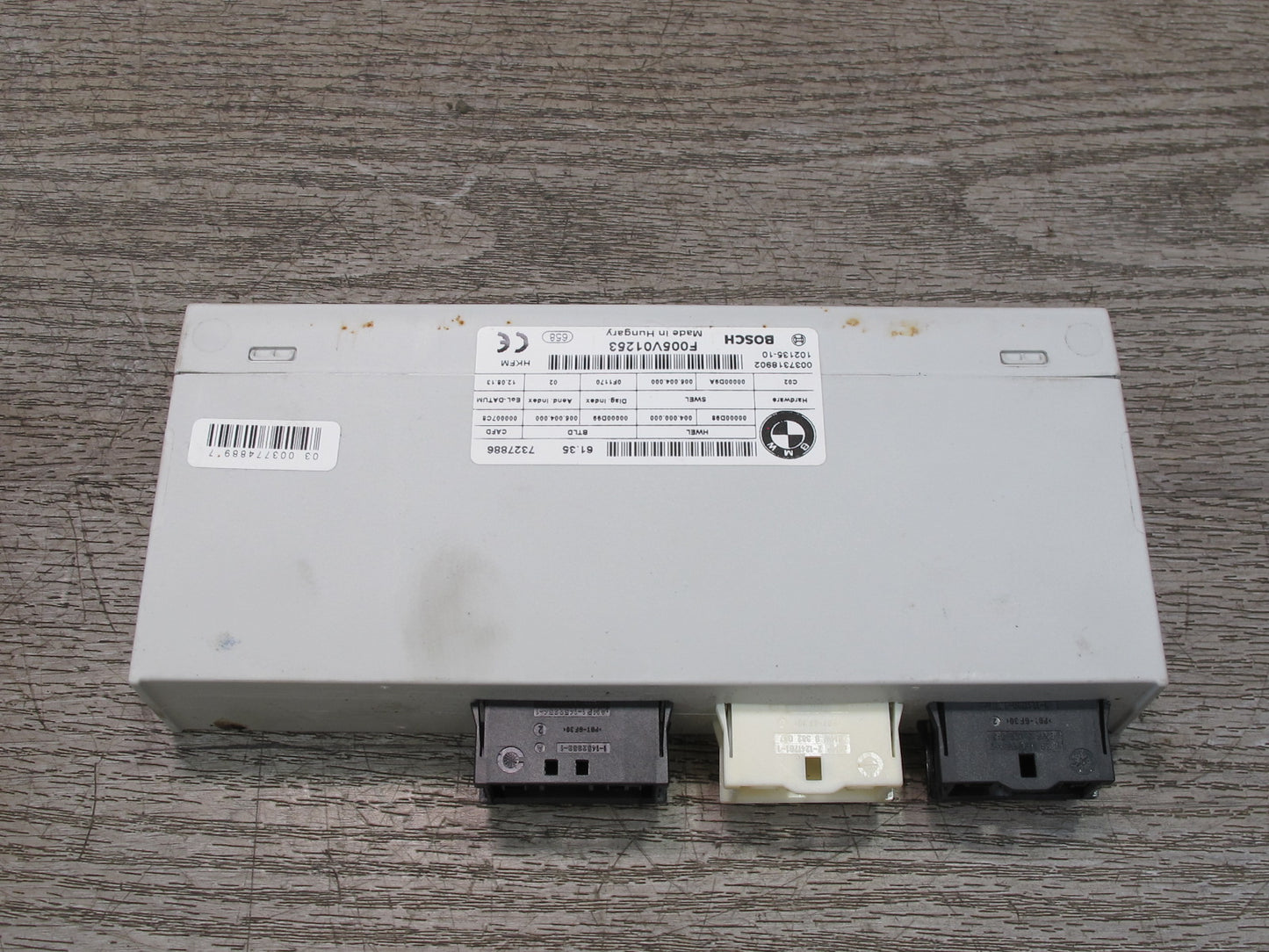 11-17 BMW F07 F10 F25 X3 Rear Tailgate Trunk Lid Control Module 7327886 OEM