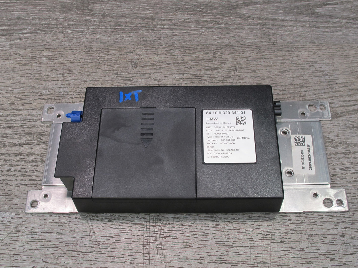 11-17 BMW F25 X3 Bluetooth Telematics Communication Control Module 9329341 OEM