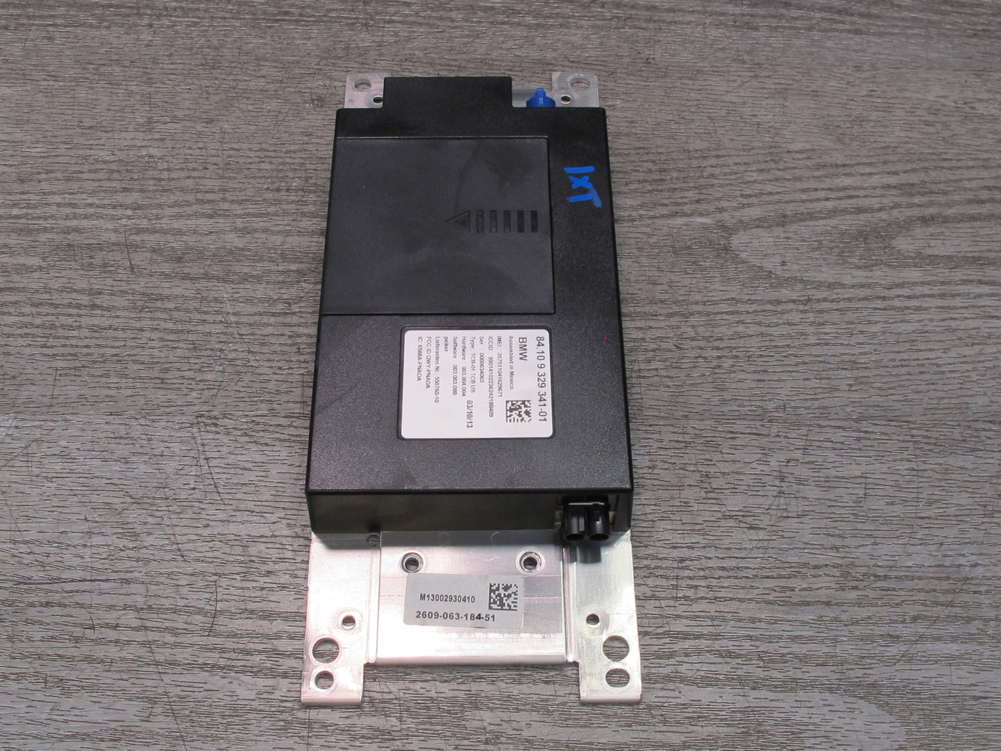 11-17 BMW F25 X3 Bluetooth Telematics Communication Control Module 9329341 OEM